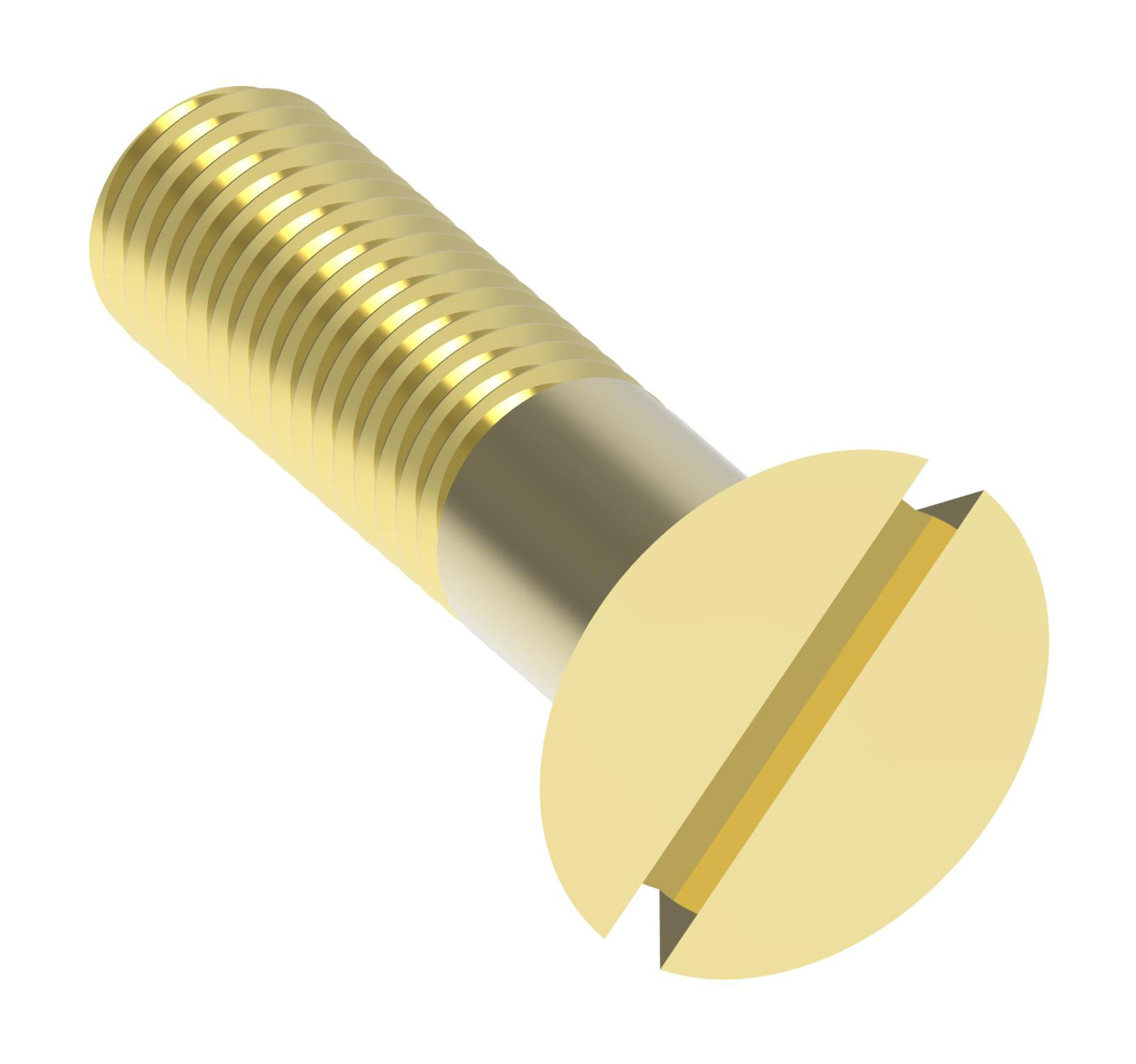 +FL HD SCR 1/2-13NC-1.0 B(270 BRASS) — photo 2 of 3