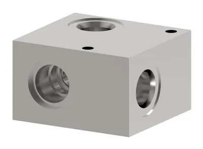 Danfoss 02-178309 – LINE BODY-C-10-2/SRV-10, #10 SAE, AL