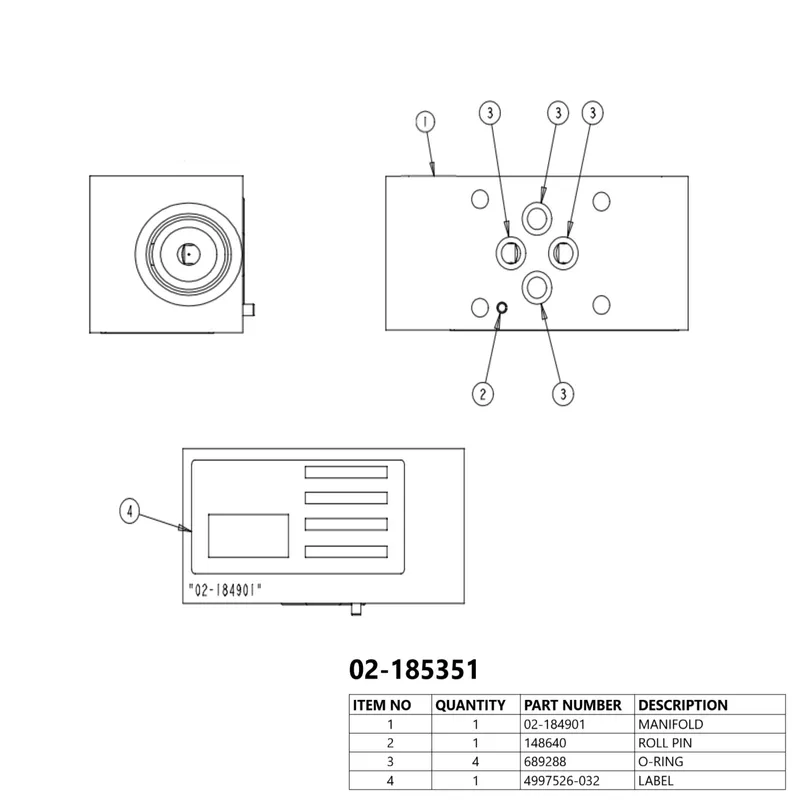 HOUSING KIT-A324W, ALUM