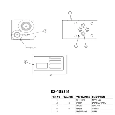 Danfoss 02-185361 – HOUSING KIT-A309W, ALUM