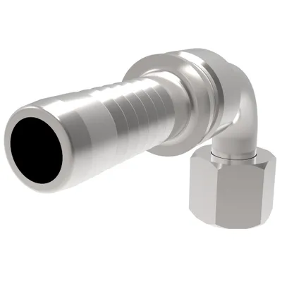 Hose Nipple(Reus) R4 90D F. SAE37 Swivel
