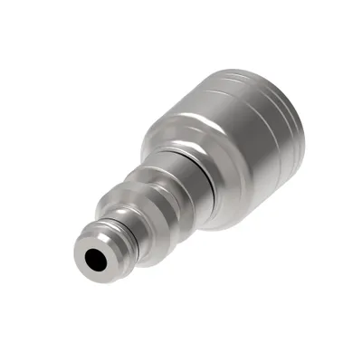 Hose End (perm) 1S/1R Str M. Ready-Lok