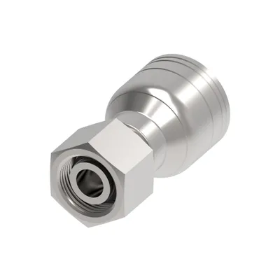 Hose End (perm) 1S/1R Str F Metric Lgt
