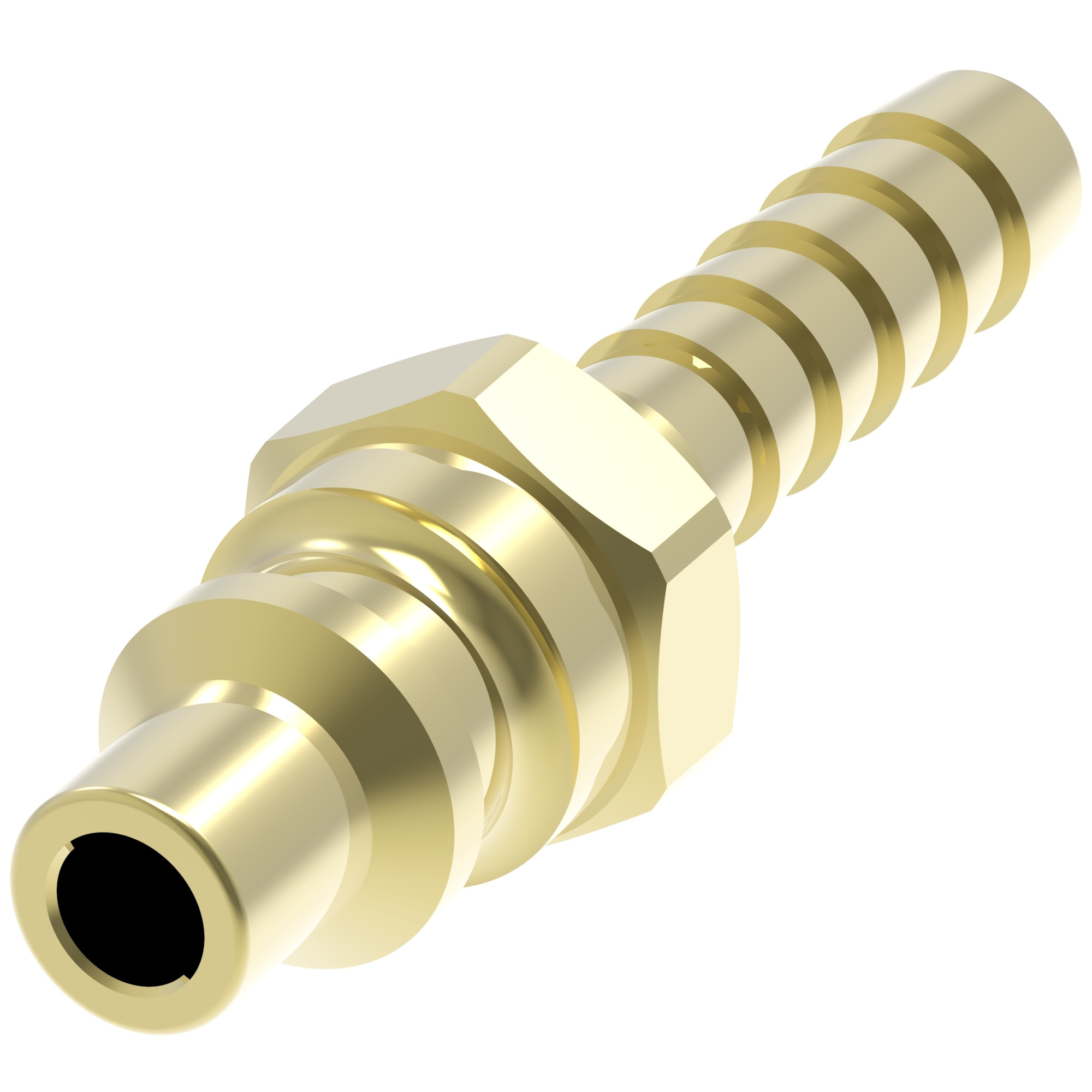 COUPLING,600,M,1/4,B,-5BARB,NBR — photo 1 of 3