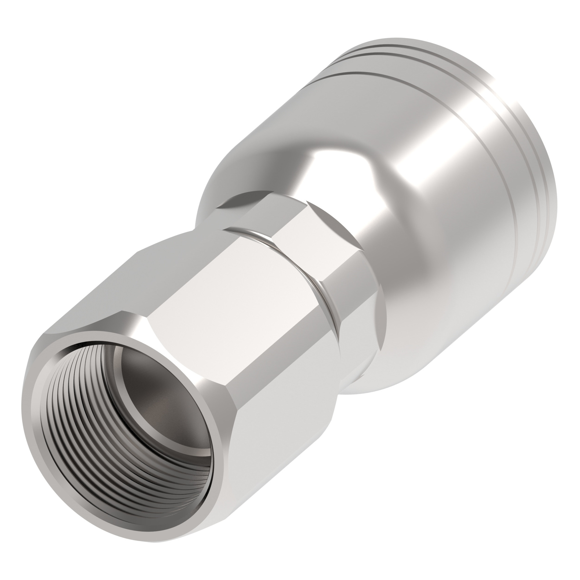 Hose End (perm) 1S/1R Str F SAE 37 Swi — photo 1 of 3