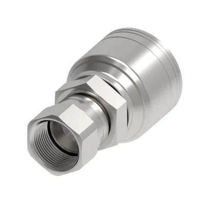 Hose End (perm) Str F SAE 37 Swivel
