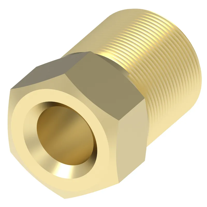 MISC TUBE NUT BRASS — photo 1 of 2