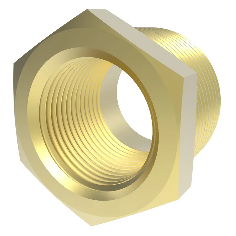 Adapter Brass Pipe REDUCER with sealant — photo 1 of 3
