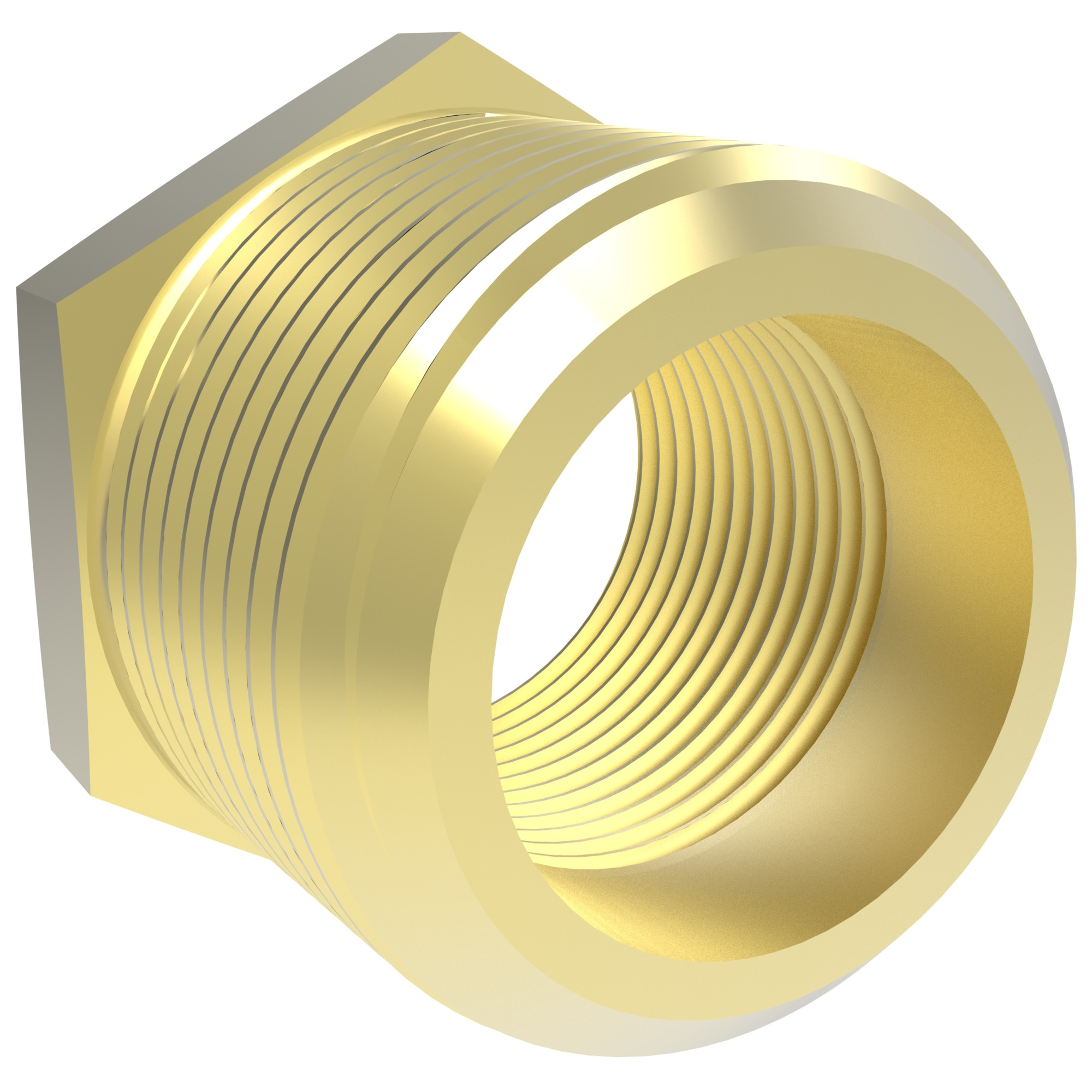 Adapter Brass Pipe REDUCER with sealant — photo 2 of 3