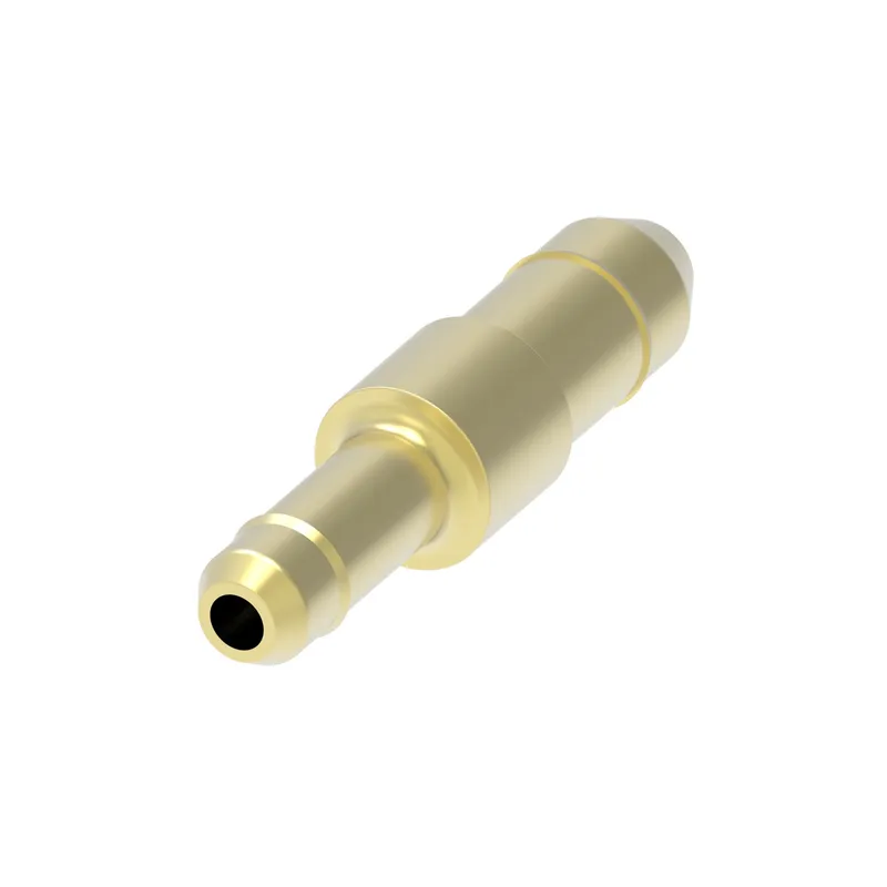 Adapter(Brass) Mini-Barb UNION-BARBED — photo 1 of 3