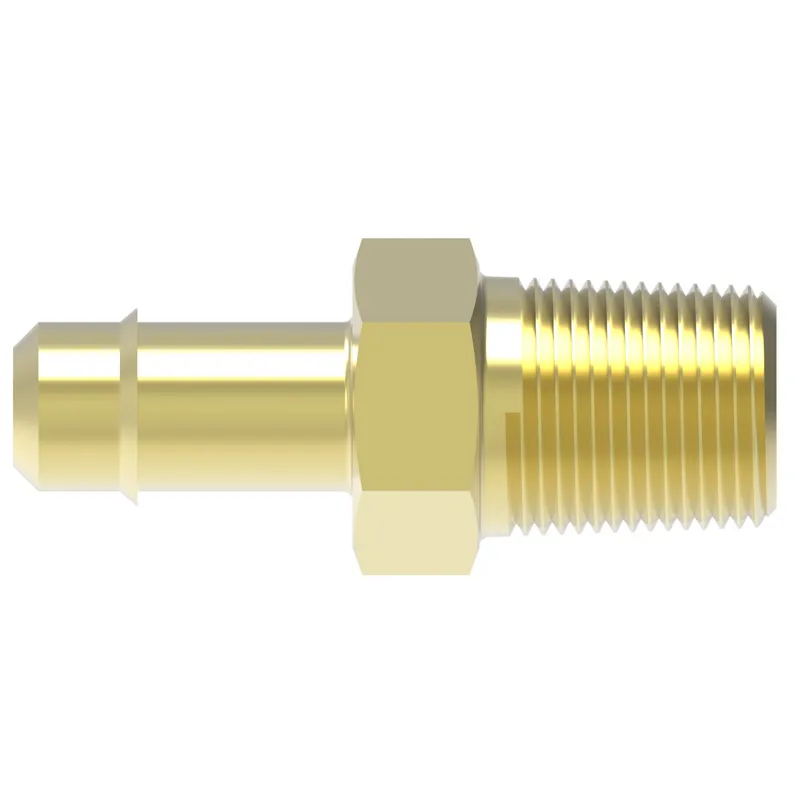 Adapter Mini Barb Brass -6 Tube x -2 MP — photo 2 of 3