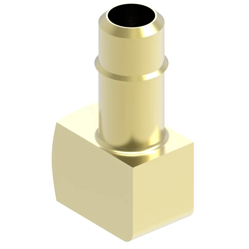 Adpt Brass Mini Barb 90 DEG -4 T X -2 FP — photo 3 of 3