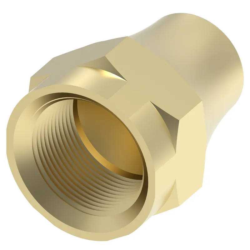 MISC SAE45 SHORT NUT 101-11002 TUBE NUT — photo 1 of 3