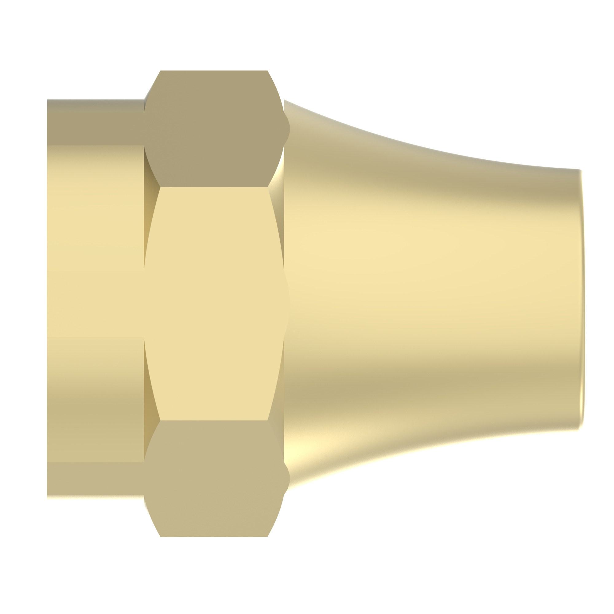 MISC SAE45 SHORT NUT NUT -04 SAE — photo 2 of 3