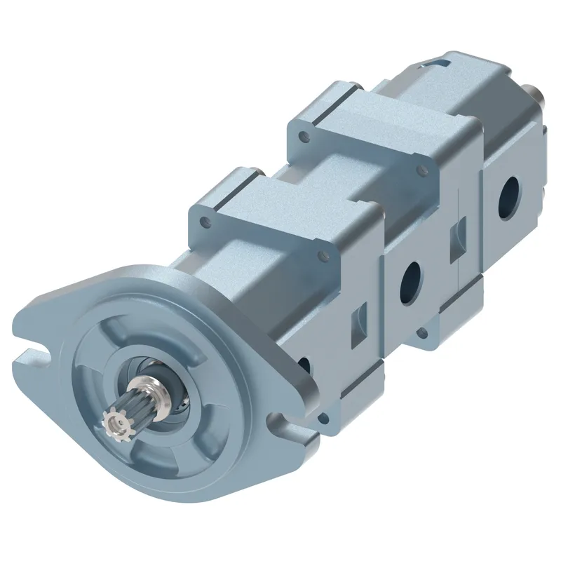 TRIPLE GEAR PUMP GR1 FIXED DISPL