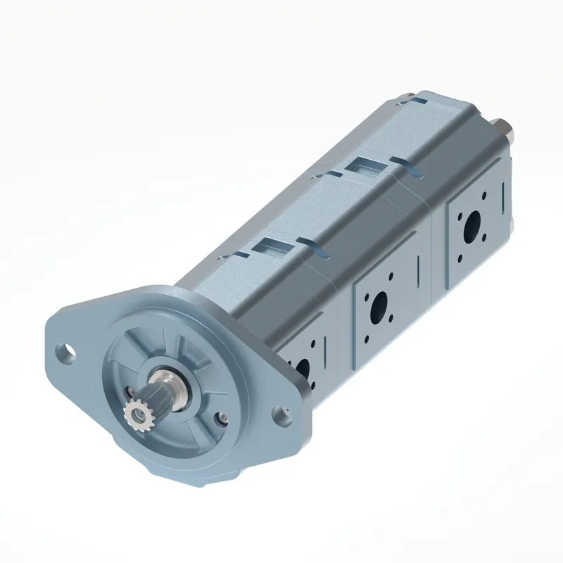 TRIPLE GEAR PUMP=GR2+GR2+GR1