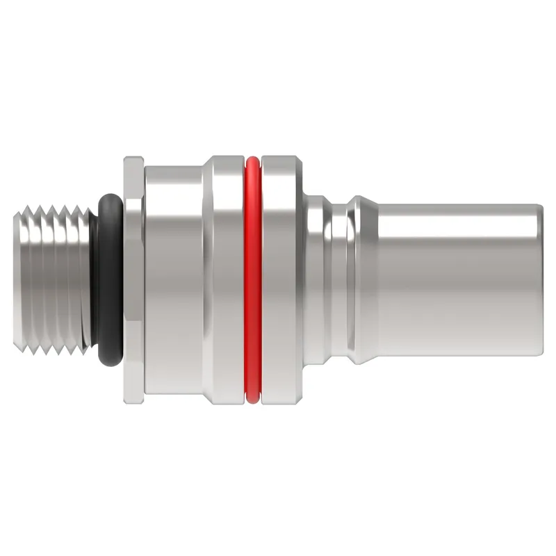 COUPLING,MQD,MALE,1/4,304,-4MORB,EPDM,RD — photo 3 of 3