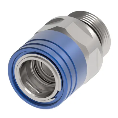 COUPLING,MQD,FEM,1/4,304,-6MBS,EPDM,BL