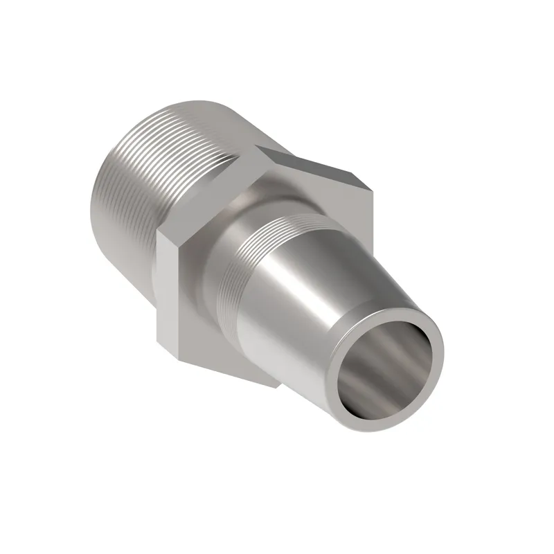 HOSE NIPPLE, SR/20, BSPT-M/20, CS, STR — photo 3 of 3