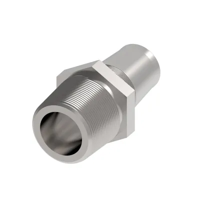 HOSE NIPPLE, SR/20, BSPT-M/20, CS, STR