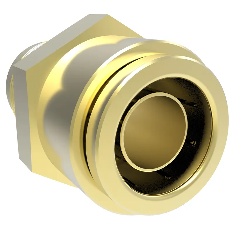 QCAB CONNECTOR ASM(BRASS 1/2 QCAB X 1/2 — photo 2 of 3