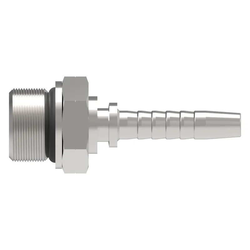 HOSE NIPPLE ASSY,2P/16,BSPP-M/16,CS,STR — photo 3 of 4