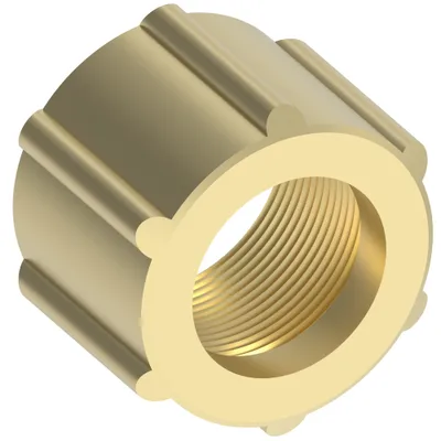 NUT POLYLINE BRASS 102-11404