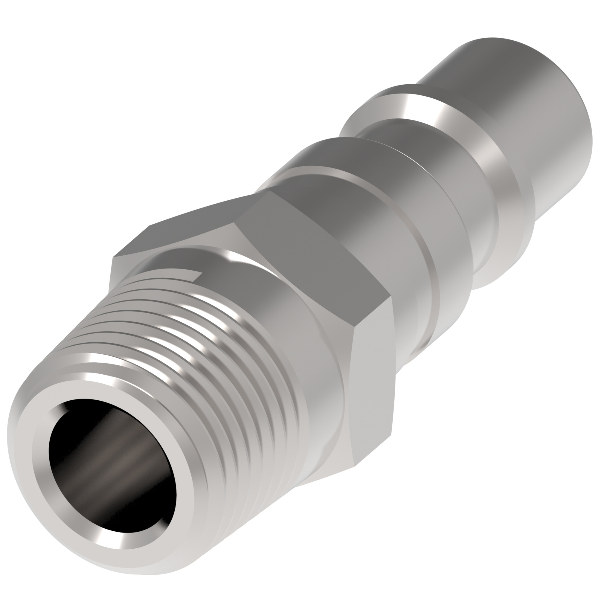 Cplng, 1000 SERIES MALE, STEEL — photo 1 of 3