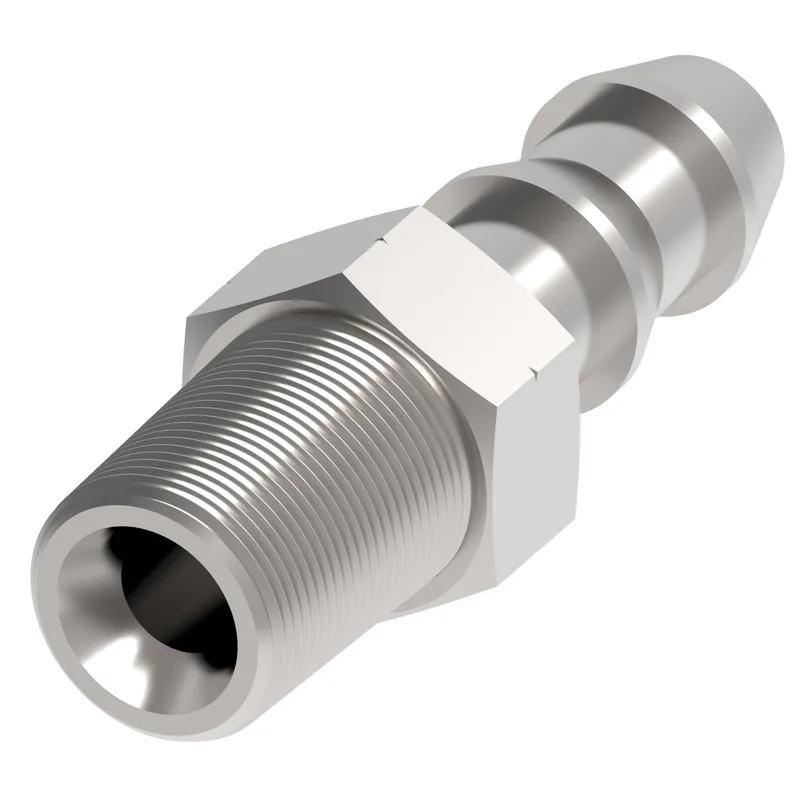 HOSE NIPPLE ASSY,1P/06,BSPT-M/08,CS,STR — photo 1 of 3