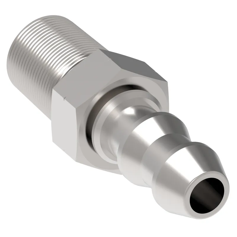 HOSE NIPPLE ASSY,1P/08,BSPT-M/08,CS,STR — photo 2 of 3