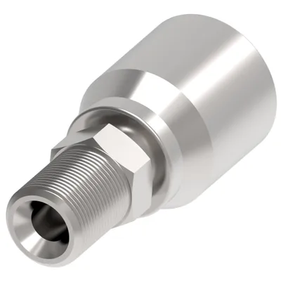 HOSE NIPPLE ASSY,2P/24,BSPT-M/24,CS,STR