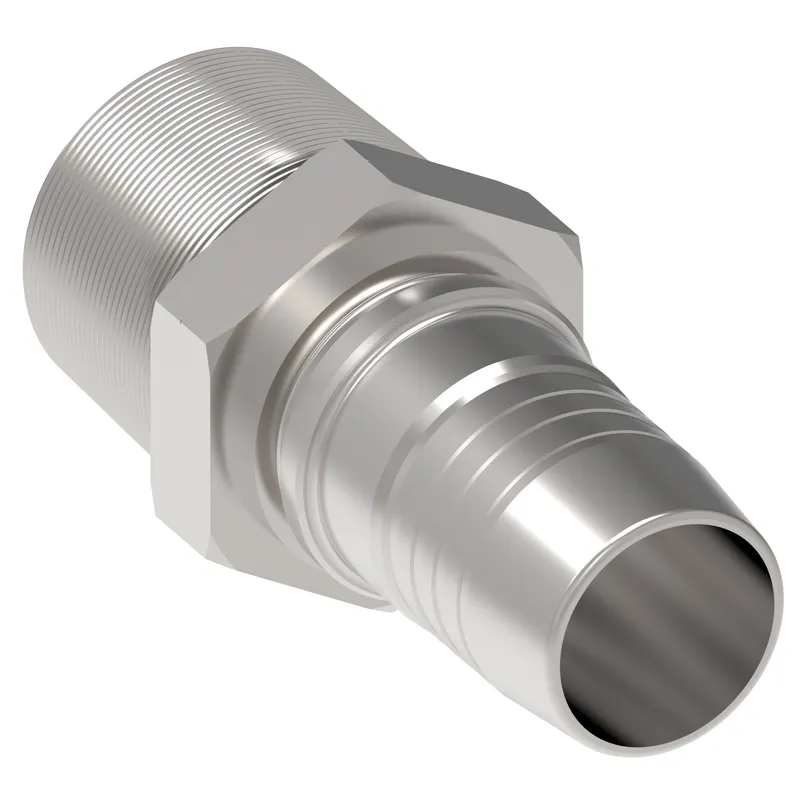 HOSE NIPPLE ASSY,2P/16,BSPT-M/16,AN,STR — photo 3 of 4