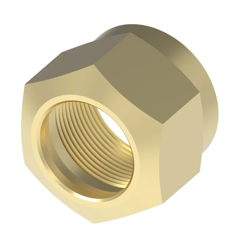 MISC BRASS AIRBRAKE NUT for use with Nyl — photo 1 of 3