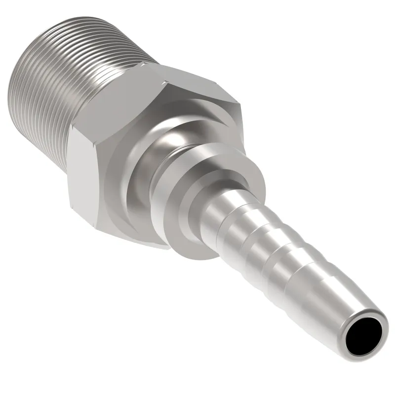 HOSE NIPPLE ASSY,2P/48,NPT-M/48,CS,STR — photo 3 of 4