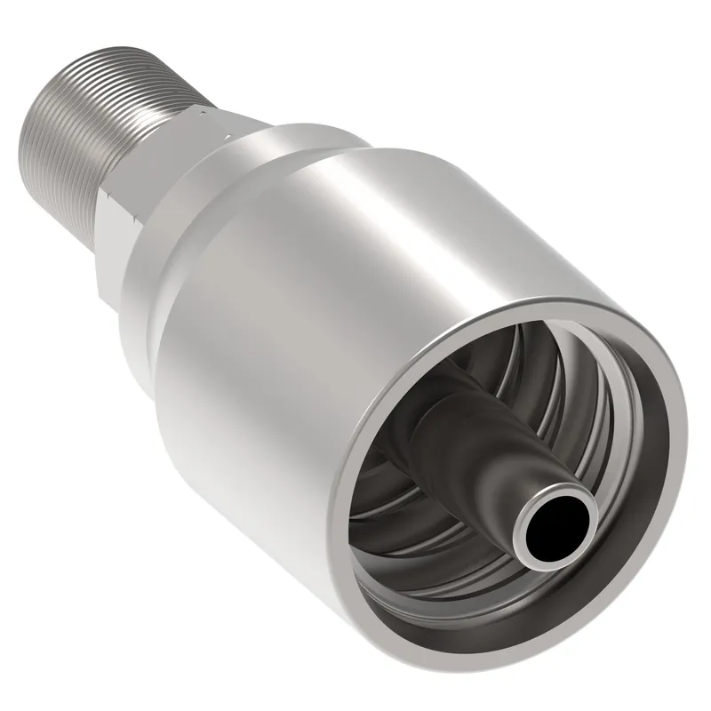 HOSE NIPPLE ASSY,1P/04,NPTF-M/04,CS,STR — photo 2 of 3