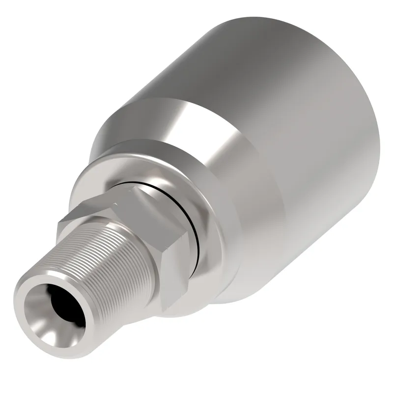 HOSE NIPPLE ASSY,1P/20,NPTF-M/20,CS,STR — photo 1 of 4