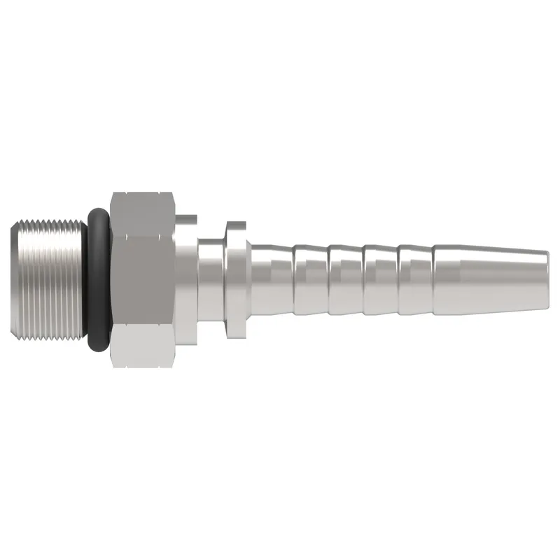 HOSE NIPPLE ASSY,2P/06,ORB-M/08,CS,STR — photo 4 of 4