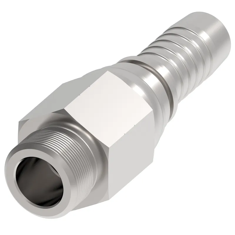 HOSE NIPPLE ASSY,2P/12,ORB-M/12,CS,STR — photo 1 of 4