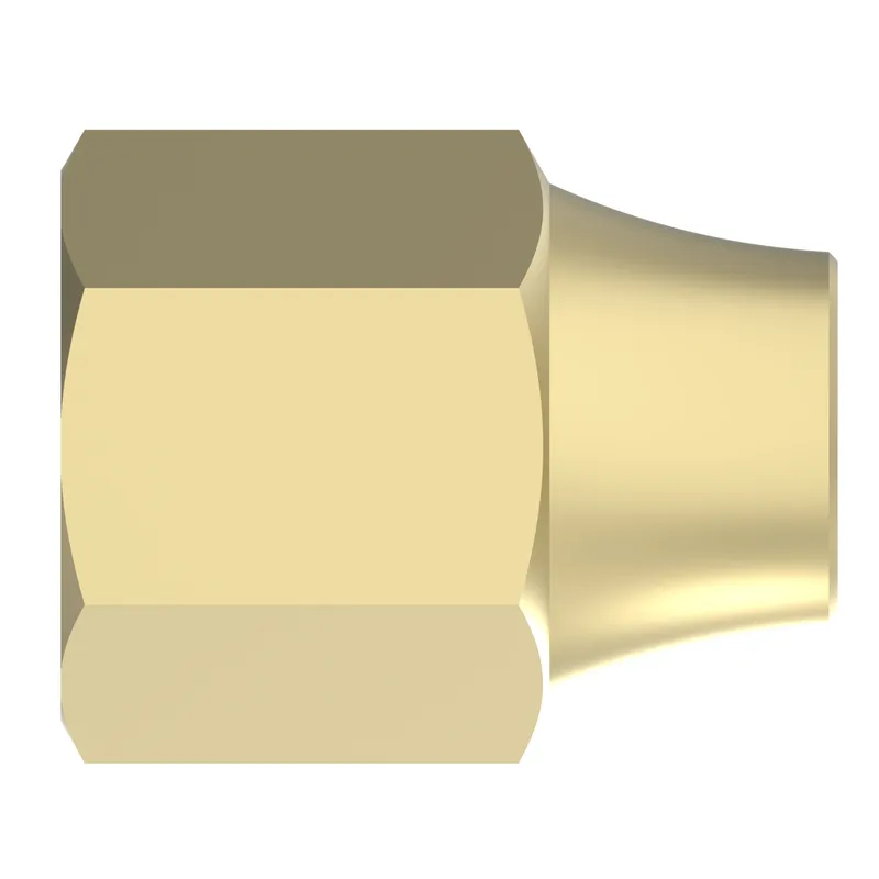 NUT,BRASS,SELFALIGN LONG (102-10406)SELF — photo 2 of 3