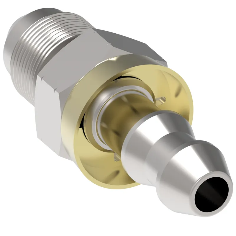 HOSE NIPPLE ASSY,2P/04,JIC-M/06,CS,STR — photo 2 of 3