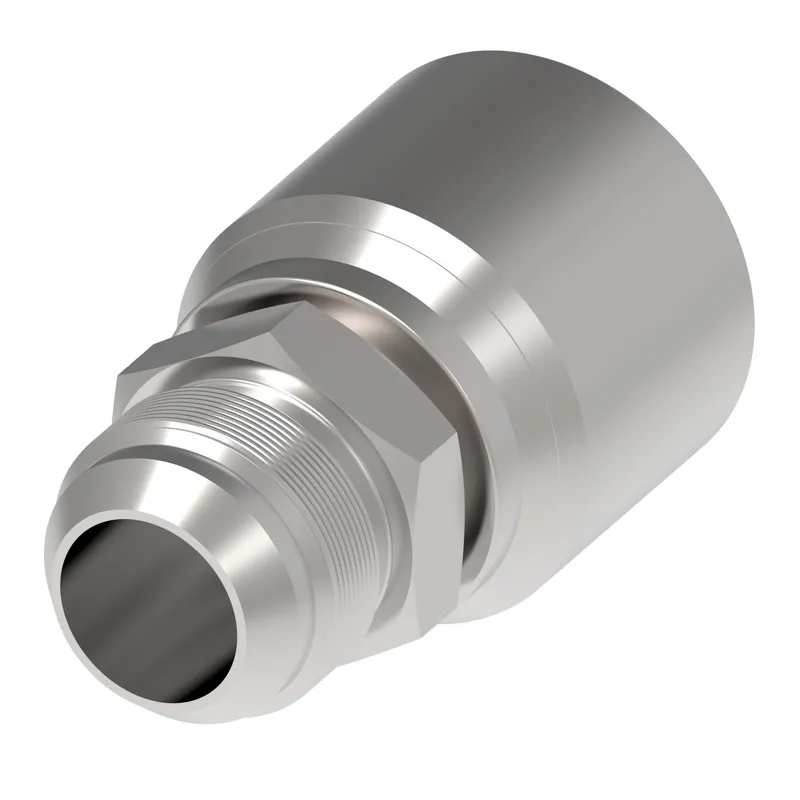 HOSE NIPPLE ASSY,1P/06,JIC-M/08,CS,STR — photo 1 of 4