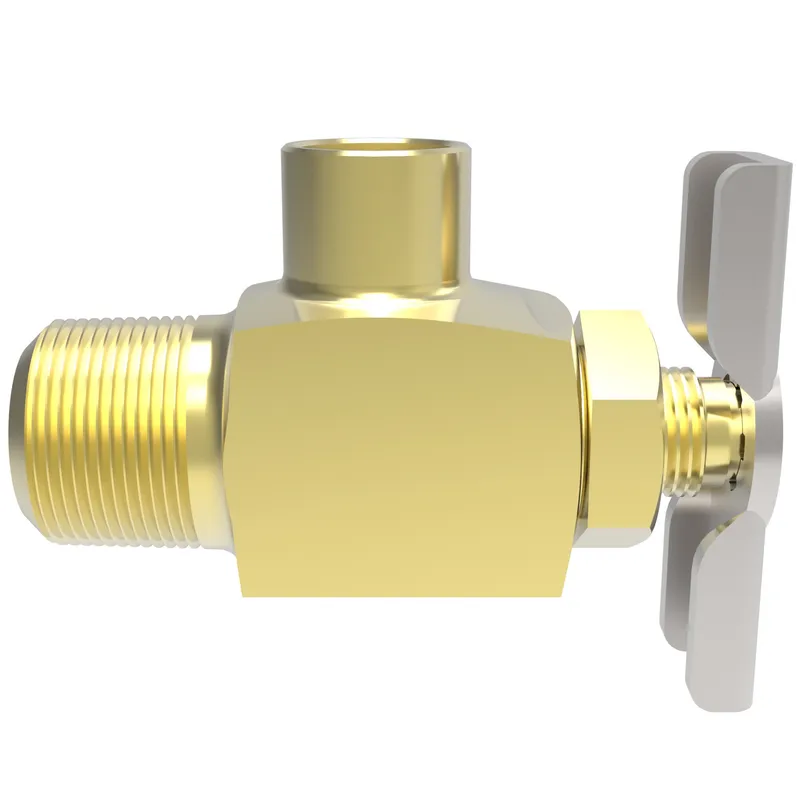 Brass Drain Cock VALVE-DRAINCOCK — photo 2 of 3
