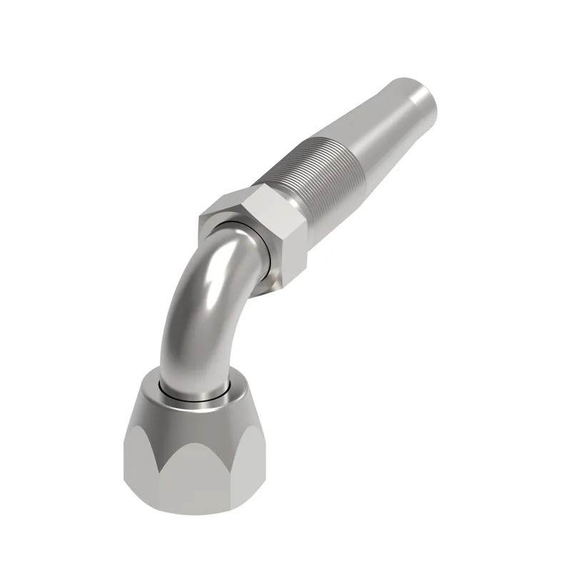 HOSE INSERT ASSY,2R/08,JIC-F/08,CS,90D — photo 1 of 3
