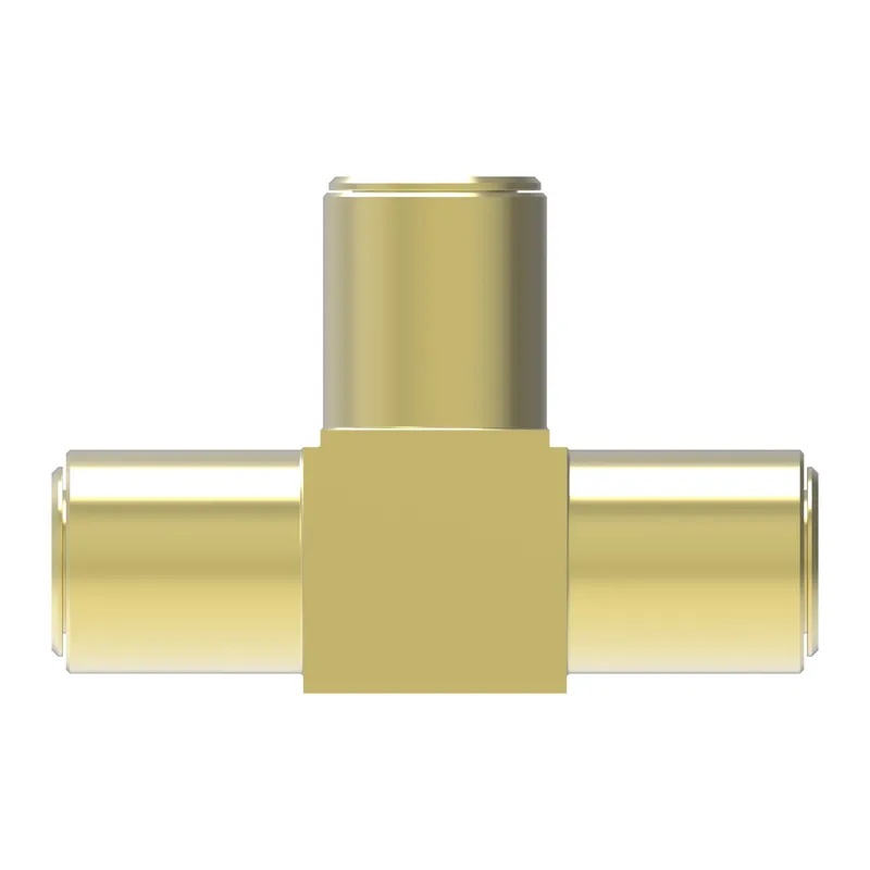 QCAB Adapter Brass 1/2T UNION TEE — photo 2 of 3
