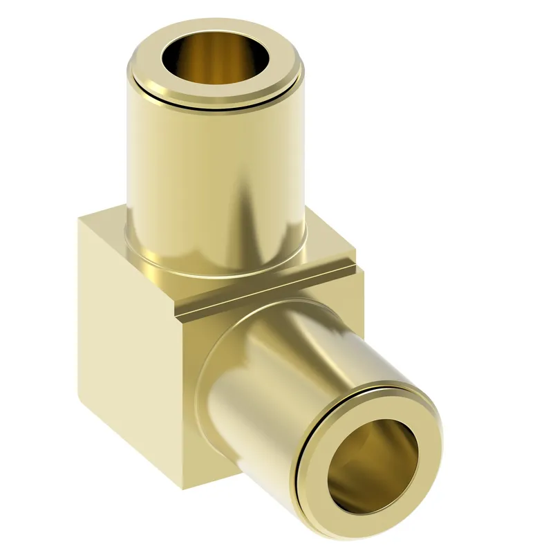 QCAB Adapter Brass 90 DEG UNION ELBOW — photo 2 of 3