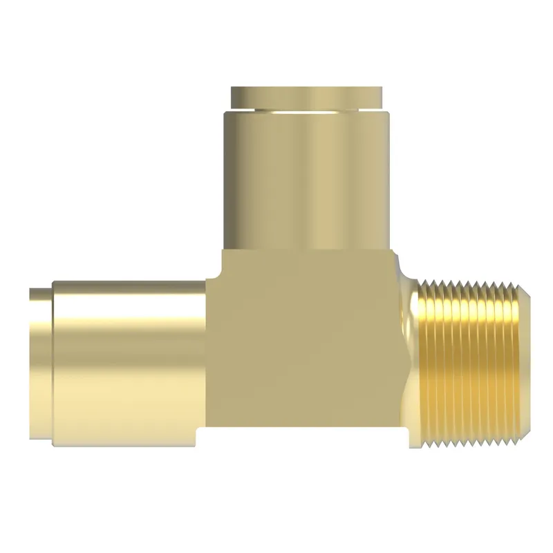 QCAB Adapter Brass Tee 3/8T 1/4MP 3/8T — photo 2 of 3