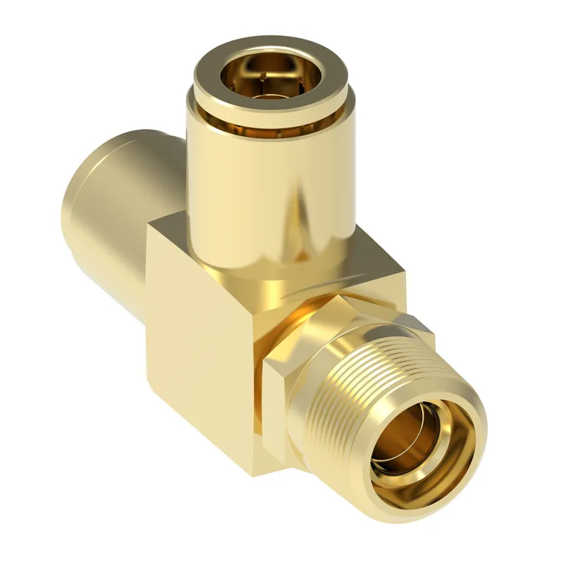 QCAB Adapter Brass Tee 1/2T 1/4MP swvl 1 — photo 3 of 3