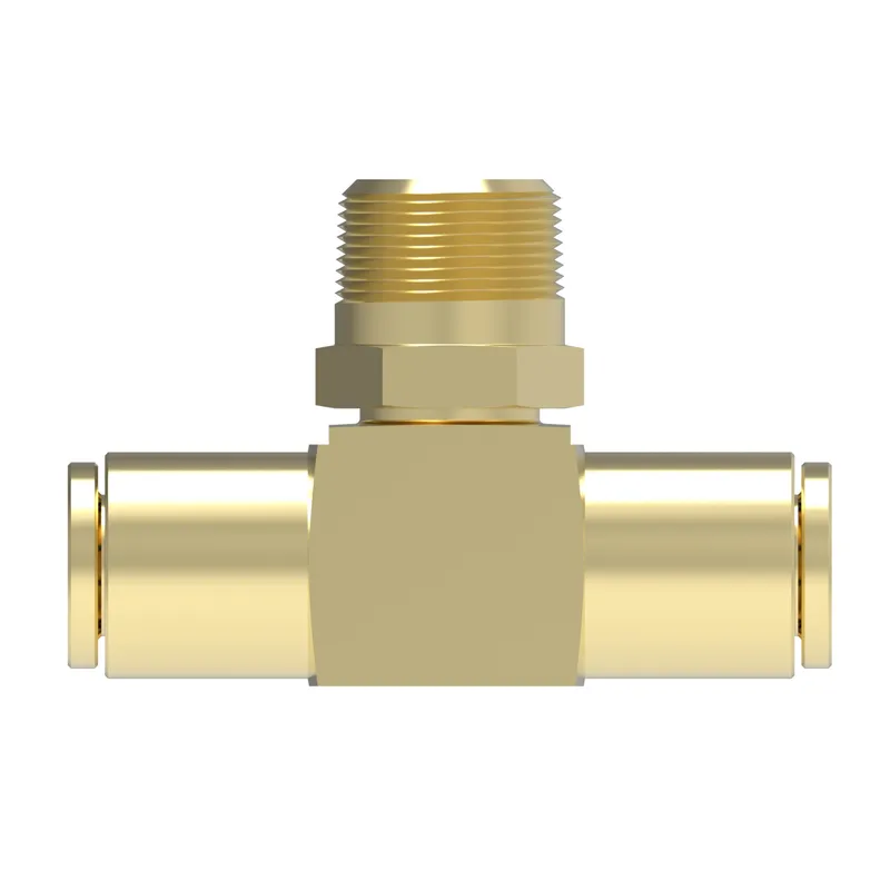QCAB Adapter Brass Tee 1/2T 1/2T 1/2MP s — photo 3 of 3