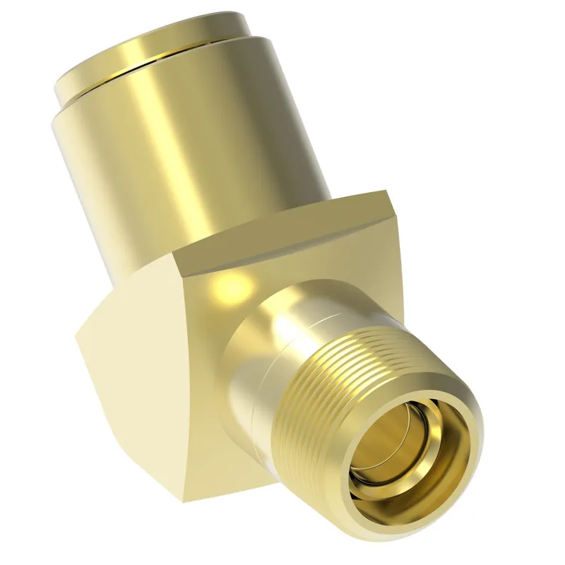 QCAB Adapter Brass 45D 1/2T 1/4MP — photo 3 of 3