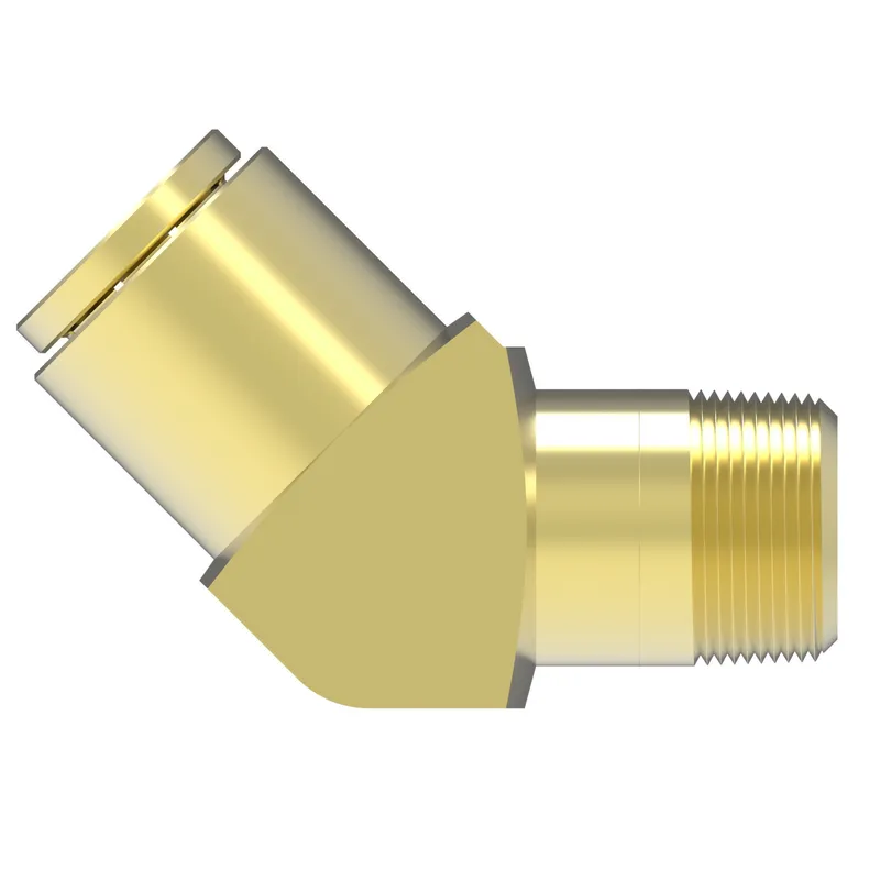 QCAB Adapter Brass45D 1/2T 1/2MP — photo 2 of 3